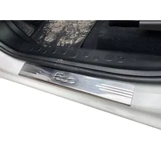 Door Sill Protectors 500L (Carmos, 4 pcs, Stainless Steel)