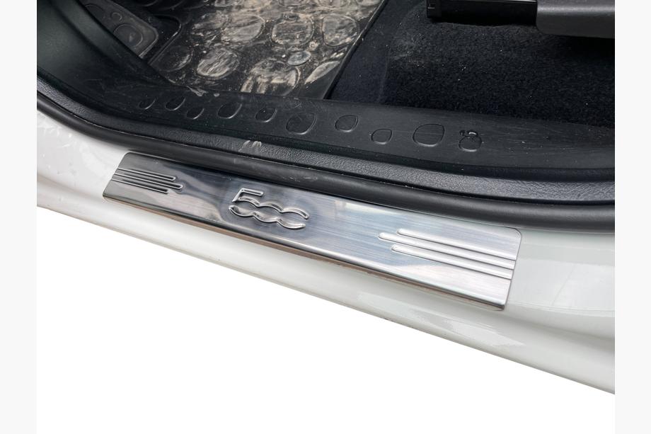 Fiat 500/500L 2013-2022 Door Sill Protectors 500L (Carmos, 4 pcs, Stainless Steel) Image