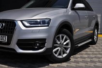 Audi Q5 2008-2017 Side Steps Allmond Grey (2 pcs, Aluminum) photo 1
