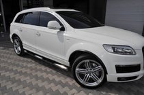 Audi Q7 2005-2015 Side Pipes (2 pcs, Stainless Steel) photo 1