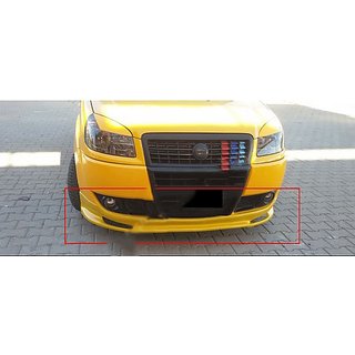 Front lower lip spoiler (primed) Fiat Doblo I 2005-2010 photo 1