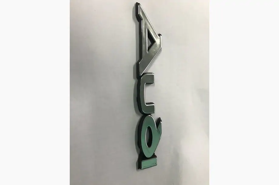 Audi 100 C3 1988-1991 Audi emblem (self-adhesive) Image