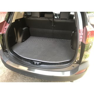 Trunk mat with spare wheel well (EVA, Black) photo 1