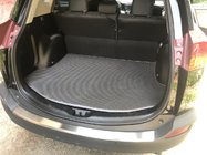 Toyota Rav 4 2013-2018 Trunk mat with spare wheel well (EVA, Black) photo 1