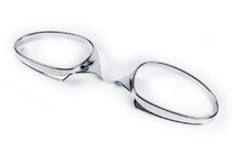 BMW 3 Series E90/E91 2005-2011 Chrome Mirror Covers 2005-2008 (2 pcs, ABS) photo 2