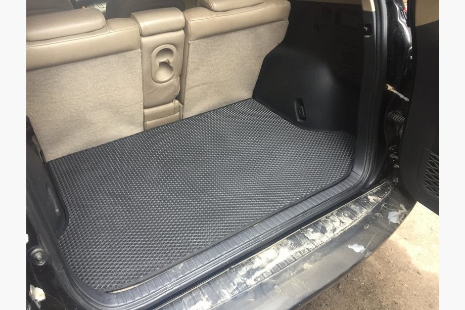 Toyota Rav 4 2006-2013 Trunk Mat (EVA, Black) Image