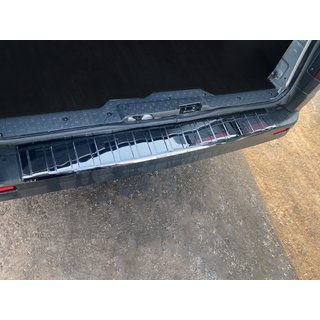 Rear Bumper Protector Black Chrome (Stainless Steel) photo 1