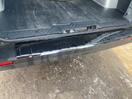 Renault Trafic 2015- Rear Bumper Protector Black Chrome (Stainless Steel) photo 2