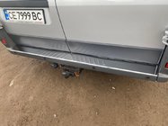 Fiat Ducato 2006-2025 Rear bumper protector stainless steel photo 3