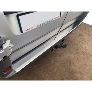 Rear bumper protector stainless steel photo 1