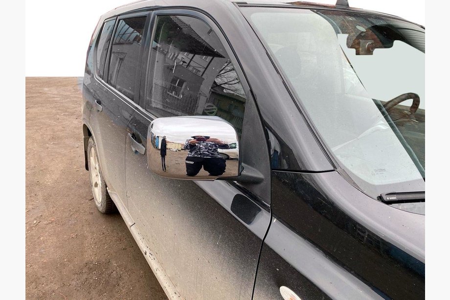 Nissan X-trail T31 2007-2014 Mirror Covers (2 pcs, ABS) Image
