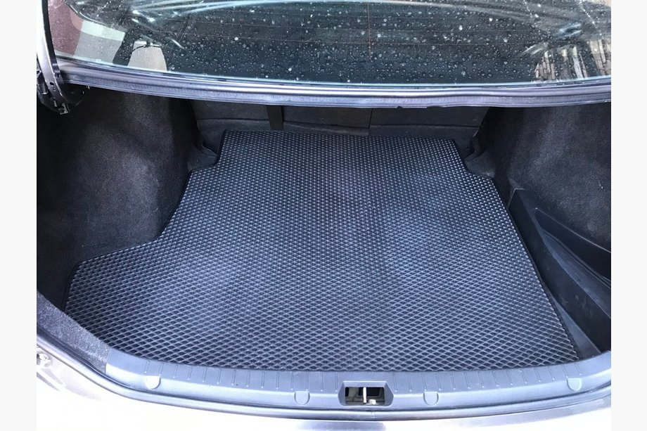 Toyota Corolla 2007-2013 Trunk Mat (EVA, Black) Image