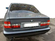 BMW 5 Series E34 1988-1995 Chrome trim above license plate (stainless steel) photo 1