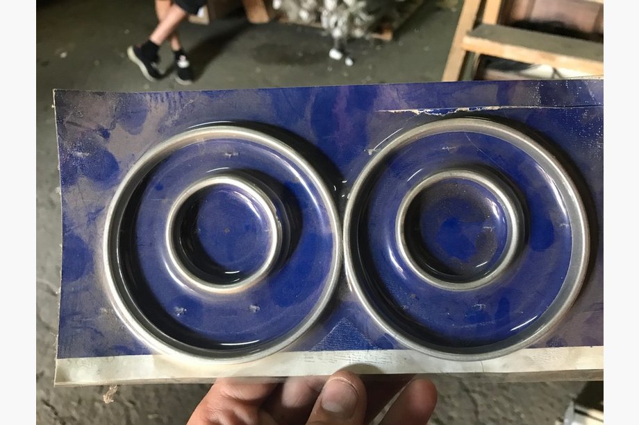 BMW 3 Series E36 1990-2000 Instrument cluster rings (4 pcs) Image