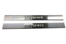 Chevrolet Lacetti 2003-2024 SALE! Carmos Door Sill Protectors (2 pcs, Stainless Steel) photo 4