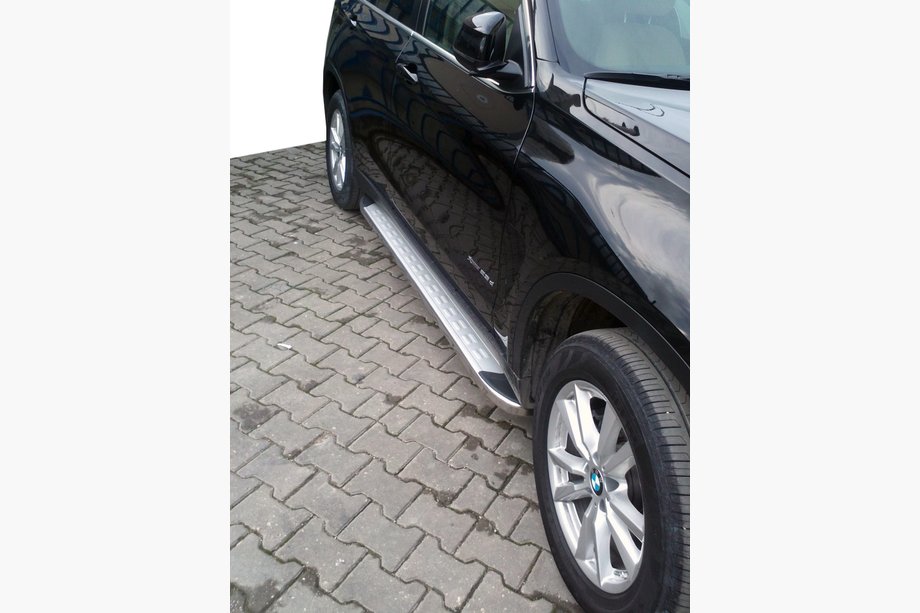 BMW X5 E70 2007-2013 Side Steps MsLine Omsa (2 pcs, Aluminum) Image
