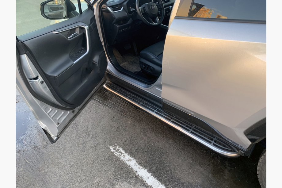 Toyota Rav 4 2019–2025 Side Steps OEM V1A (2 pcs, Aluminum) Image