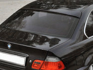 BMW 3 Series E46 1998-2006 Clearance! Spoiler cover (fiberglass, primed for painting) photo 1