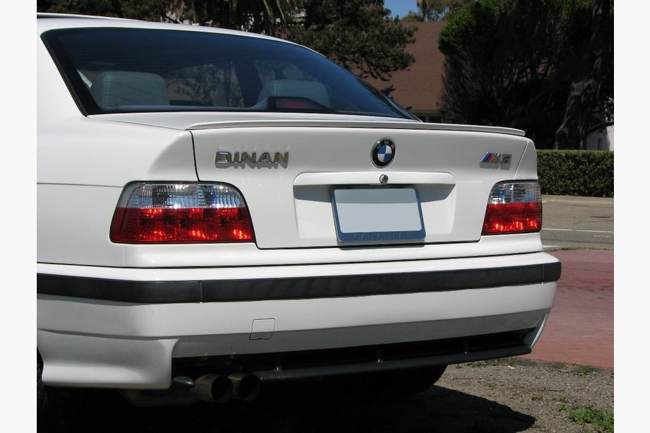 BMW 3 Series E36 1990-2000 Lip Spoiler (for SD/Coupe, primed for painting) Image