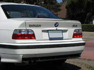 BMW 3 Series E36 1990-2000 Lip Spoiler (for SD/Coupe, primed for painting) photo 1