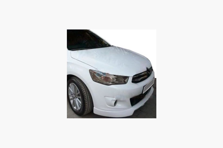 Citroen C-Elysee 2013-2022 Front bumper lip (primed for painting) Photo 1