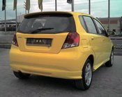 Chevrolet Aveo T200 2002-2008 Rear bumper cover (primed for painting) photo 2