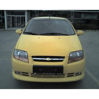 Front bumper lip (primed for painting) Chevrolet Aveo T200 2002-2008 photo 1