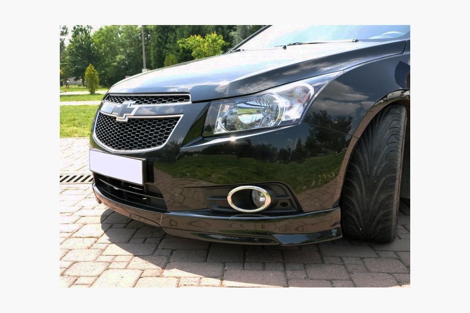 Chevrolet Cruze 2009–2015 Front bumper lip HB (Meliset, primed) Image