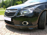 Chevrolet Cruze 2009–2015 Front bumper lip HB (Meliset, primed) photo 1