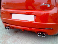 Fiat Punto Grande/EVO 2006-2018 Rear bumper (cover, primed) photo 1