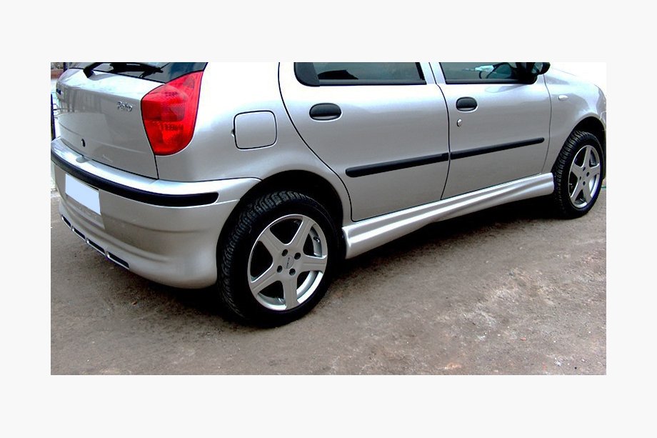 Fiat Palio 1996-2011 Side skirts (primed for painting) Image
