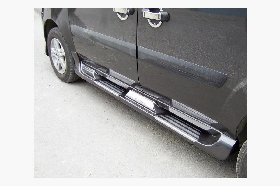 Fiat Doblo I 2005-2010 Side Skirts Sorento Type (Primed for Painting) Image