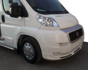Peugeot Boxer 2006-2025 Front lip 2006-2013 (narrow, primed) photo 1
