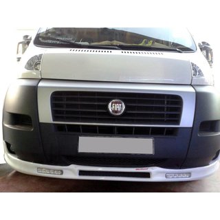 Front lip 2006-2013 (narrow with LED, primed for painting) Fiat Ducato 2006-2025 photo 1