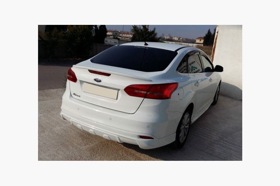 Ford Focus III 2011-2017 Rear bumper cover Sedan 2015↗ (primed for painting) Image
