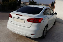 Ford Focus III 2011-2017 Rear bumper cover Sedan 2015↗ (primed for painting) photo 1