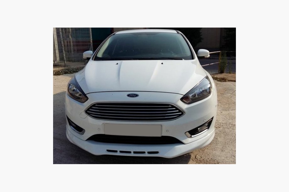 Ford Focus III 2011-2017 Front bumper lip 2015-2017 (primed for painting) Image