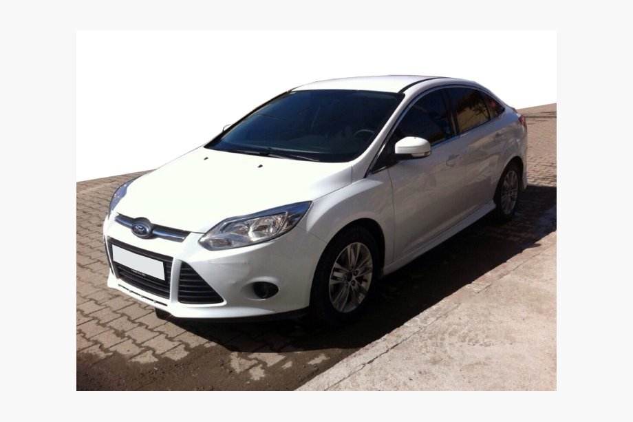 Ford Focus III 2011-2017 Front bumper lip Sedan 2011-2015 (primed for painting) Image