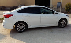 Ford Focus III 2011-2017 Side Skirts Sedan 2015↗ (primed for painting) photo 1