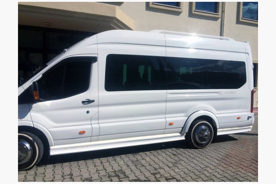 Ford Transit 2014- Side skirts (primed for painting) Image