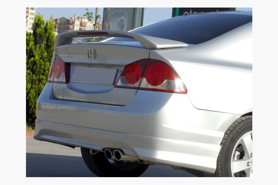 Honda Civic Sedan VIII 2006-2011 Isikli Spoiler (primed for painting) Photo 1