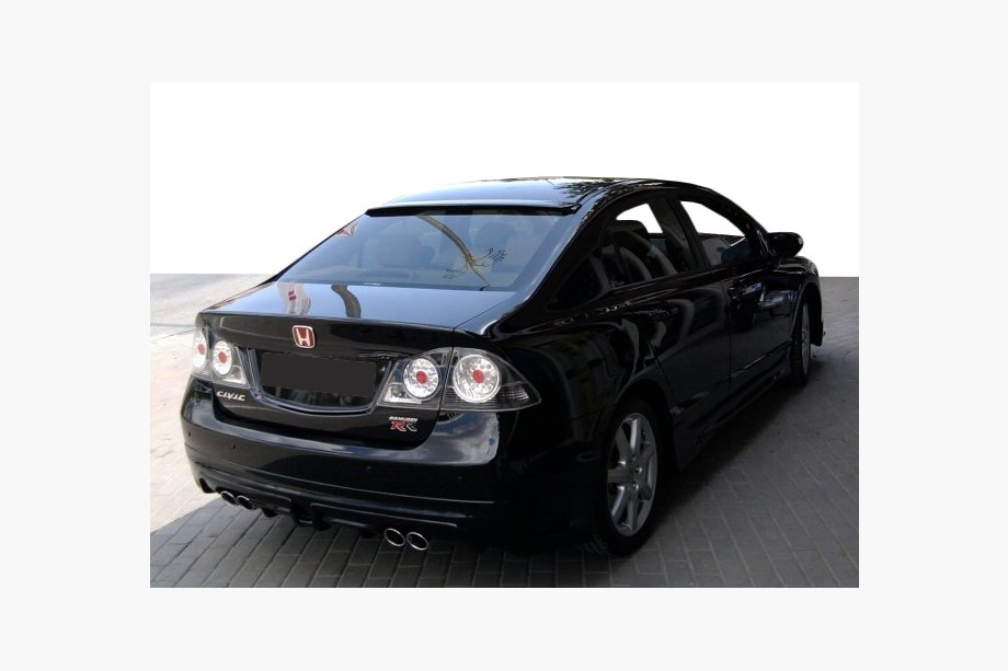 Honda Civic Sedan VIII 2006-2011 Rear window spoiler (primed for painting) Photo 1