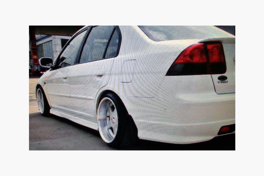 Honda Civic Sedan VII 2001-2006 Side skirts (primed for painting) Image