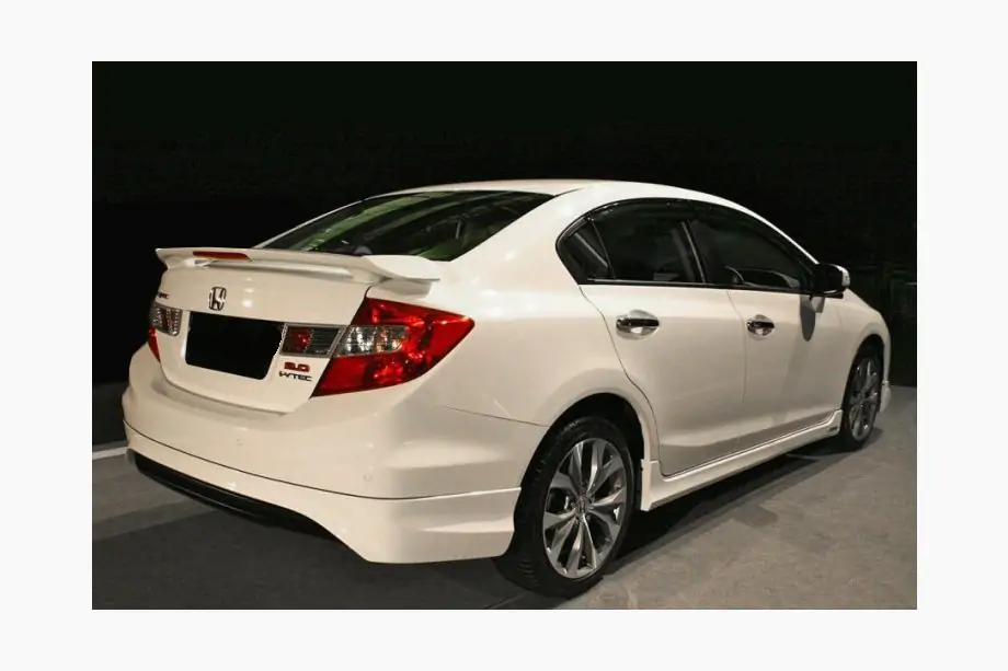 Honda Civic Sedan IX 2011-2016 Side skirts (primed for painting) Image