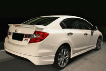 Honda Civic Sedan IX 2011-2016 Isikli Spoiler (primed for painting) photo 1