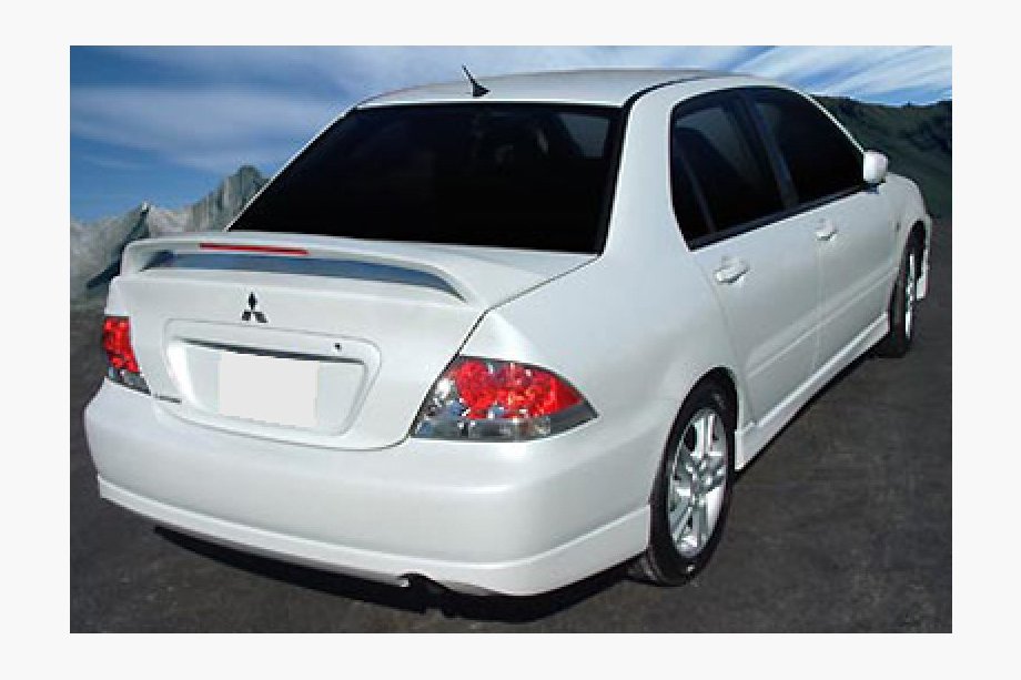 Mitsubishi Lancer 9 2004-2008 Spoiler (primed for painting) Image