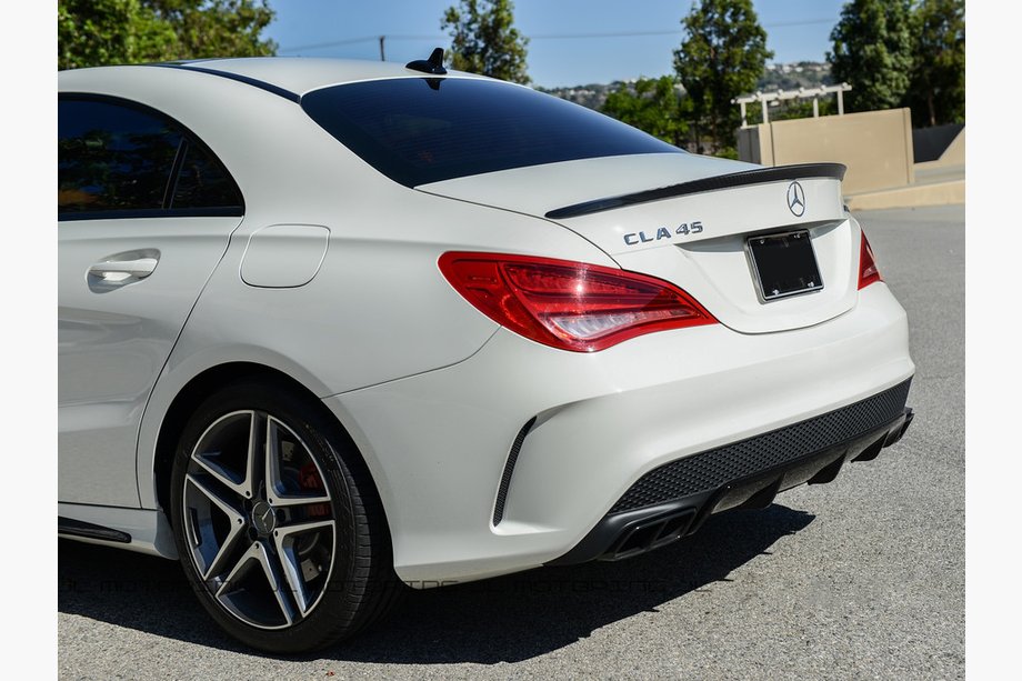 Mercedes CLA C117 2013-2019 Spoiler (Meliset, primed for painting) Photo 1