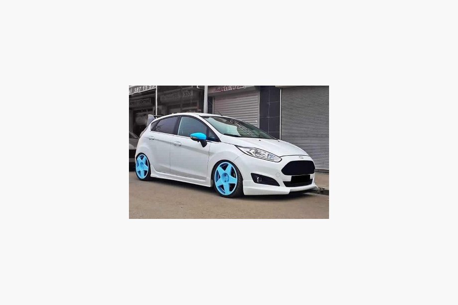 Ford Fiesta 2008-2017 Front bumper lip 2013-2017 (primed for painting) Image
