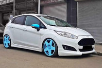Ford Fiesta 2008-2017 Front bumper lip 2013-2017 (primed for painting) photo 1