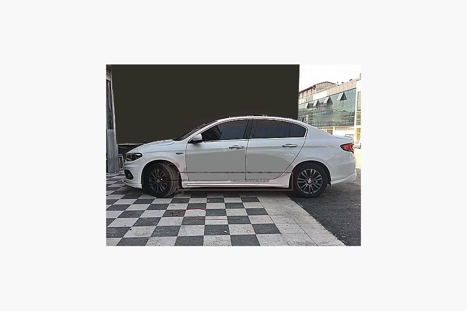 Fiat Tipo 2016- Side skirts (primed for painting) Image